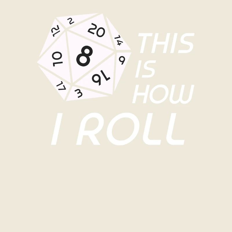 Rollenspiel Würfel RPG Brettspiel Nerd Geschenk