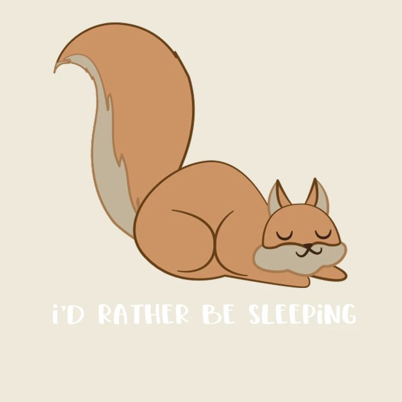 Eichhörnchen - Eichhörnchenfan - Schlafen