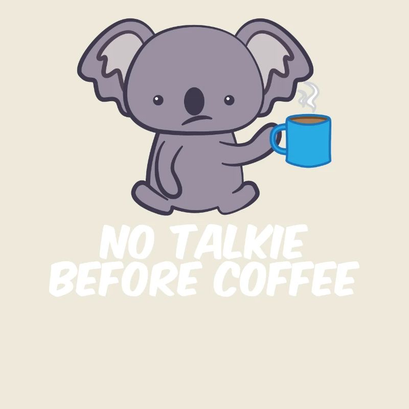 Koala - Koalas - T-shirt Koala - Café