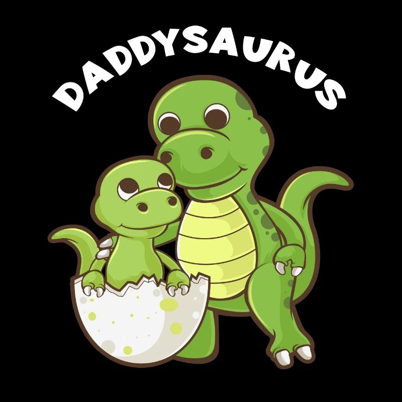 Daddysaurus - Funny Family Matching Gift