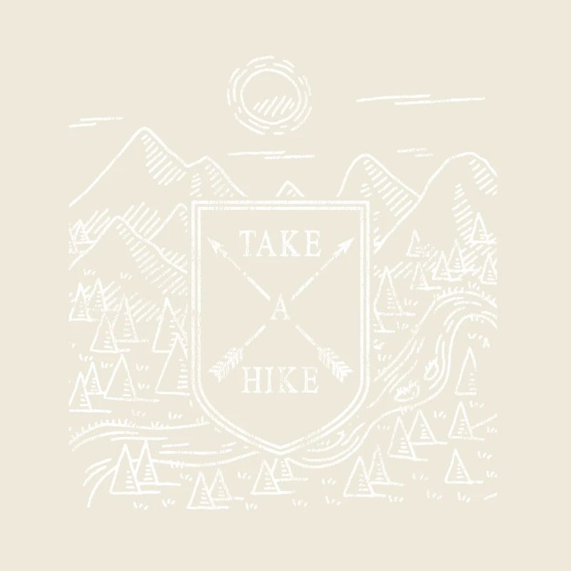 Take A Hike Wanderer Chemise Randonnée Dolomites