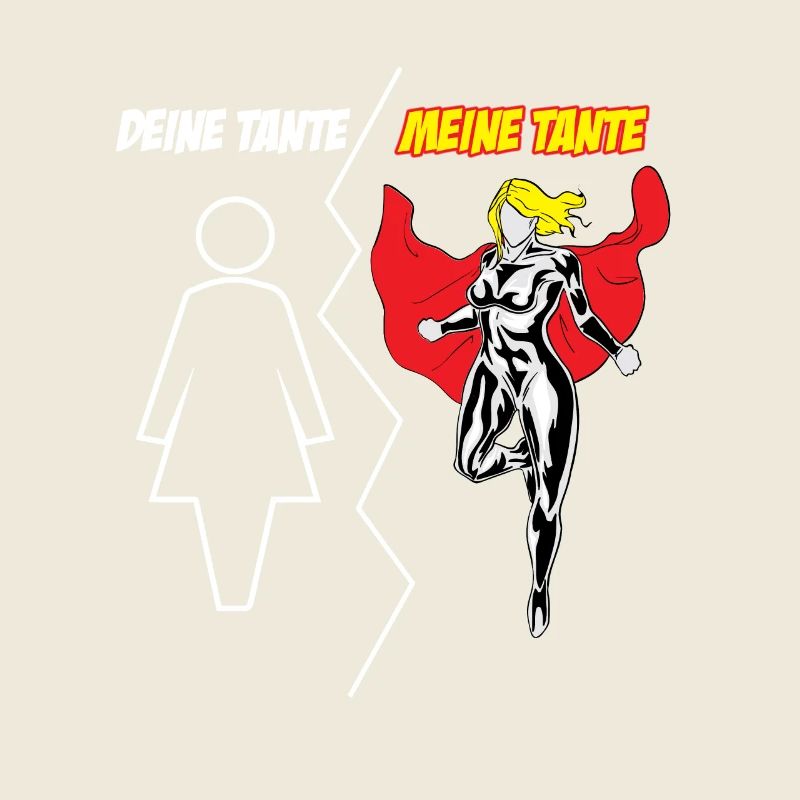 Your aunt My aunt super heroine gift