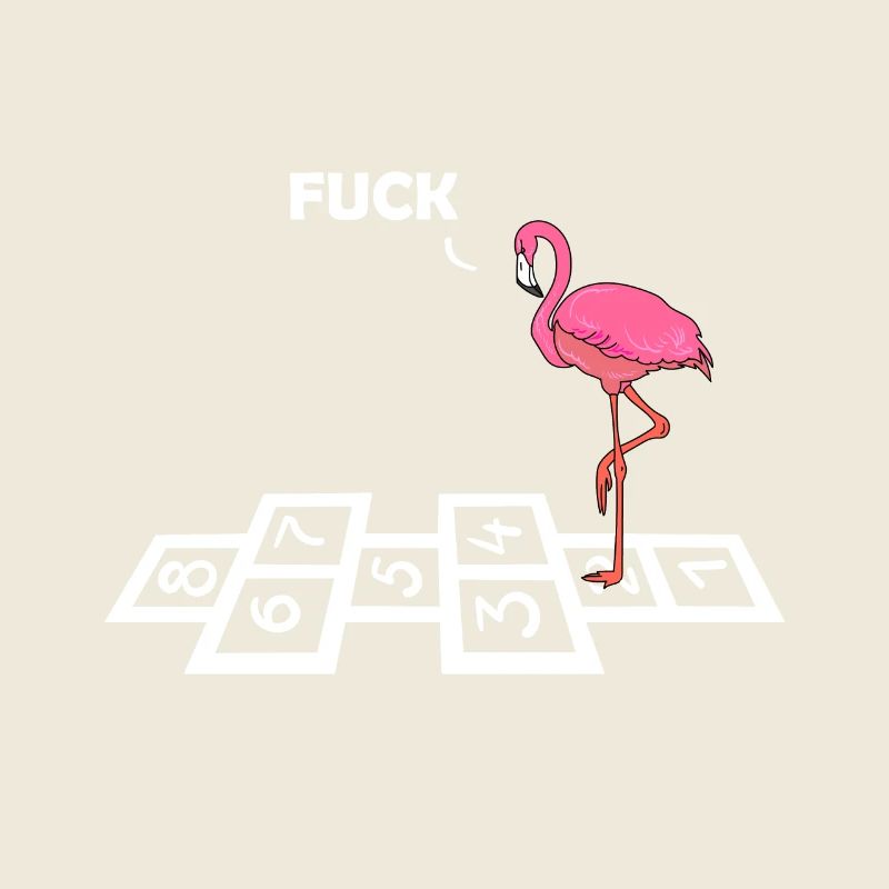 lustiger Flamingo