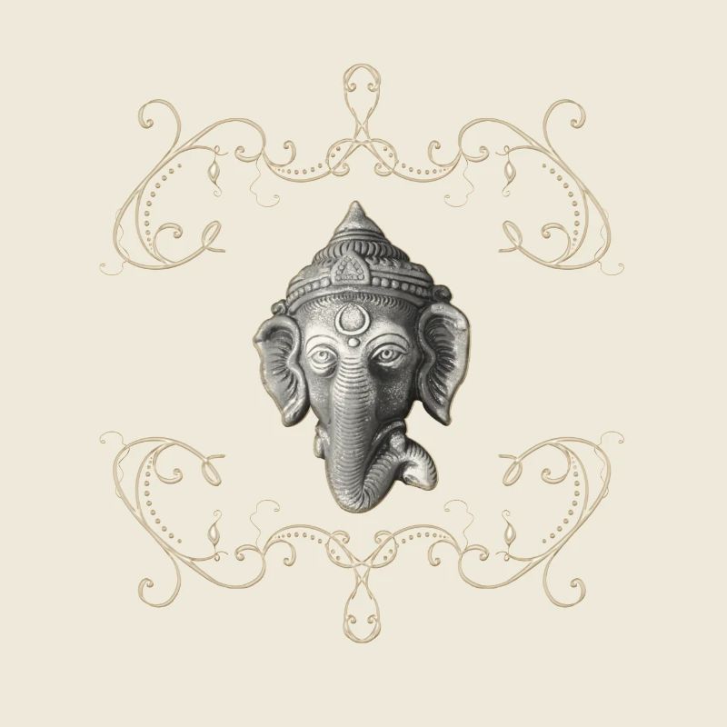 Hindu elephant god ganesh