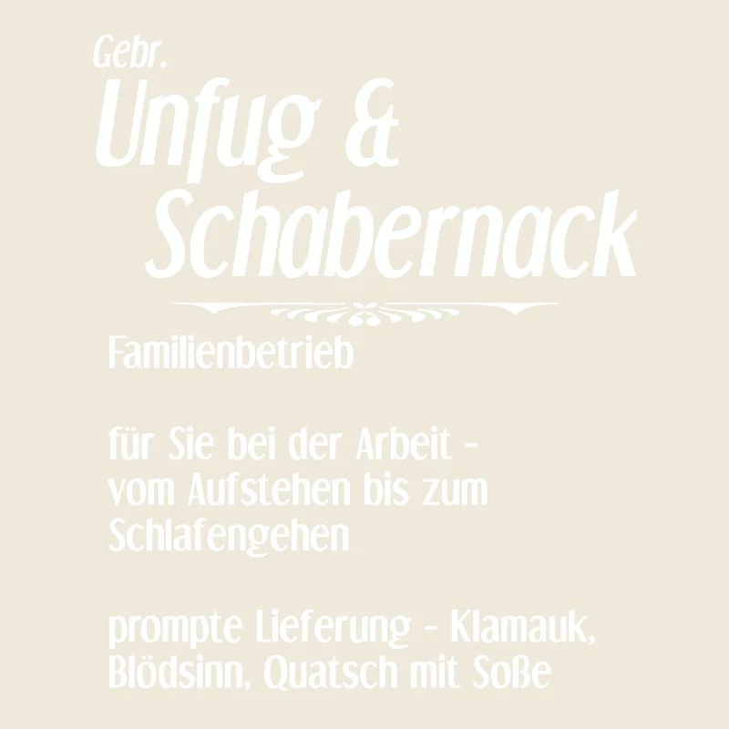 Unfug und Schabernack