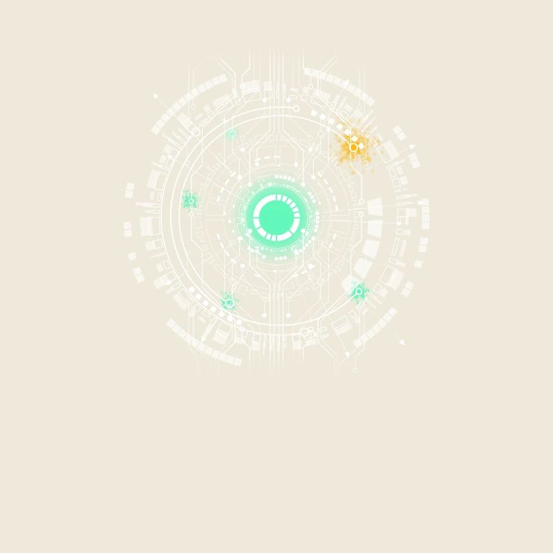 nerd CPU core computer code pc board spaceship