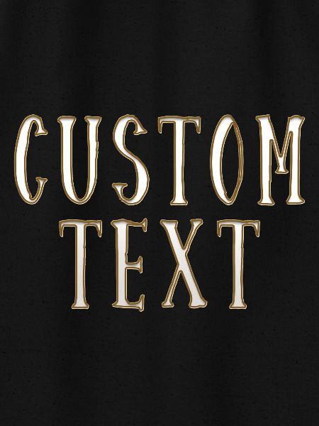 Custom text