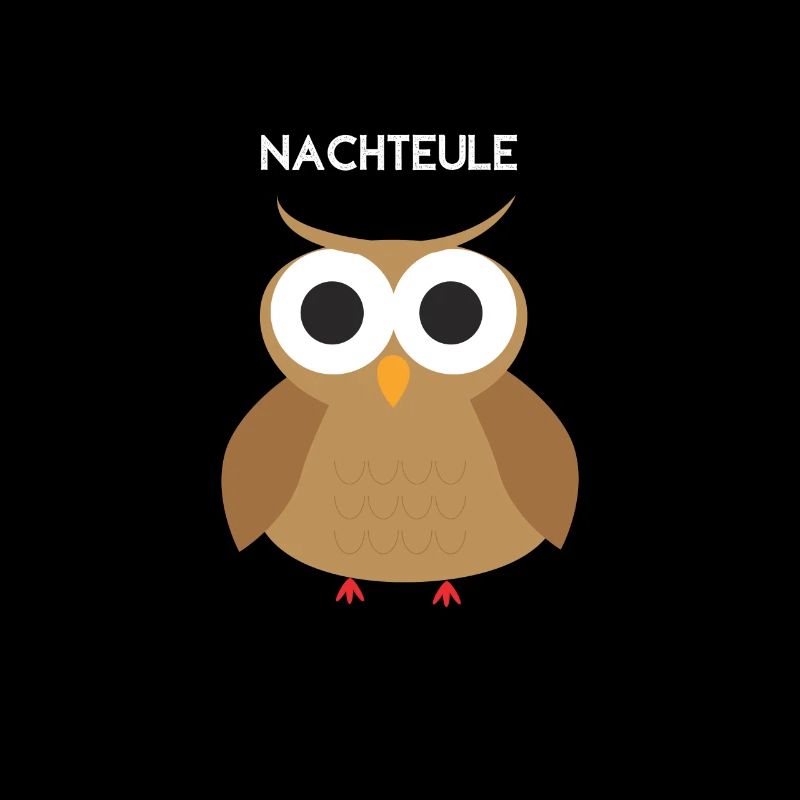 Nachteule Nachtschicht Nachts wach