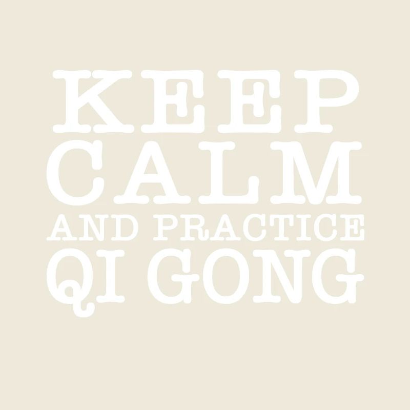 Qi Gong Tranquility Motif Shirt