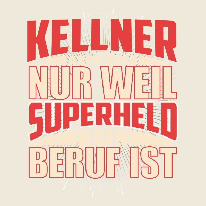 Kellner Superheld