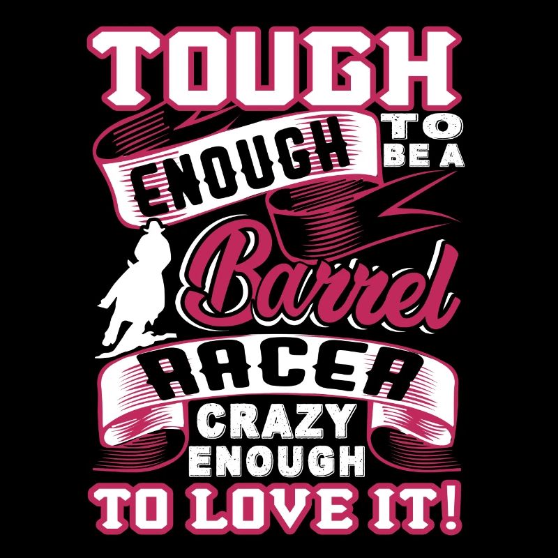 Barrel Racing assez dur pour être un coureur de Barrel