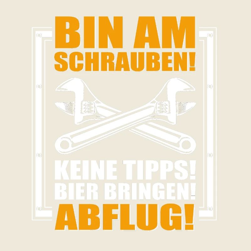 Bin am Schrauben! .. Bier bringen .. Schrauber