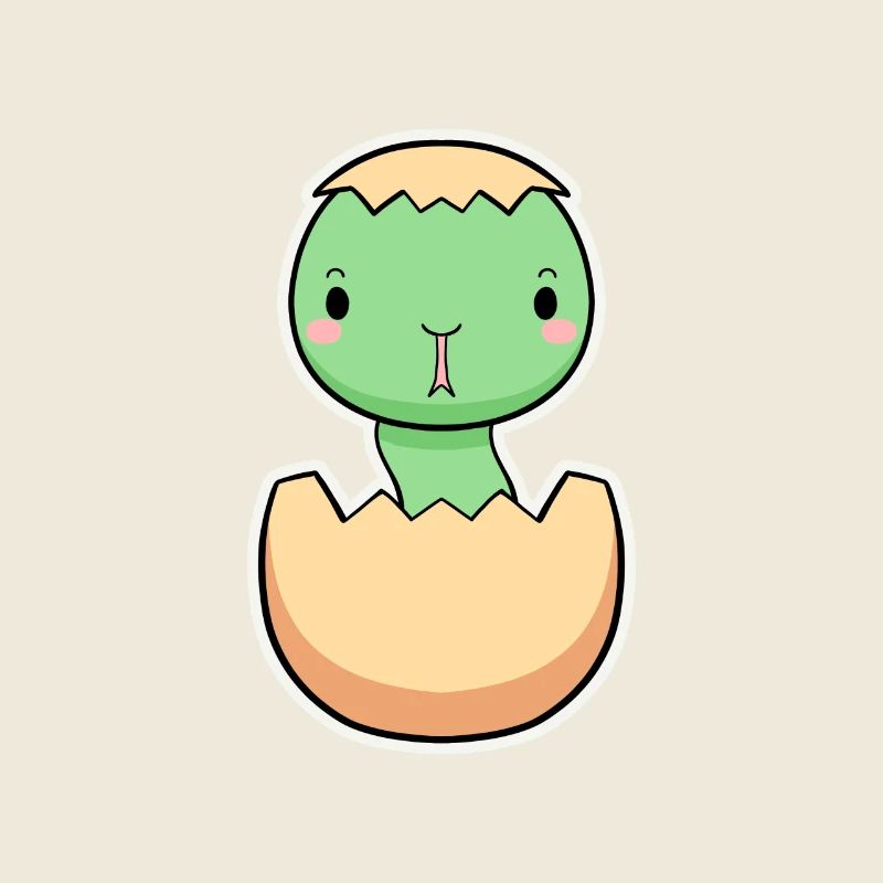 Kleiner Dino aus Ei