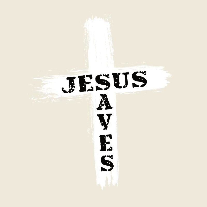 Jésus跨符号Conception de vêtements religieux