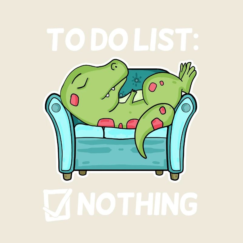 To do list Nothing Dinosaur