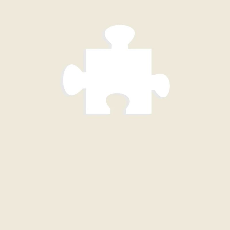 Solution de la reine de la reine du puzzle à pièces blanches