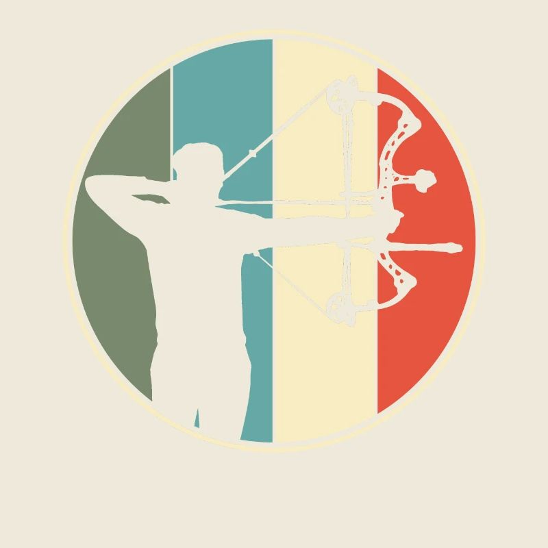 Bogenschießen Bogenjagd Retro