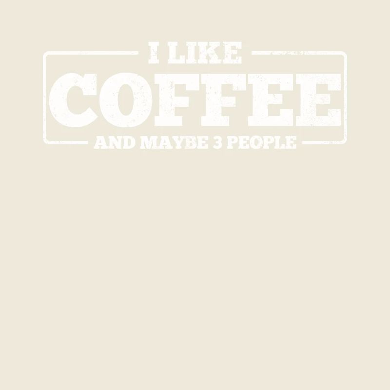 Kaffee introvertiert Kaffeetrinker