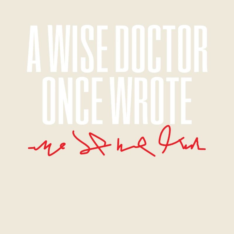 Arzt Doktor Medizin Handschrift