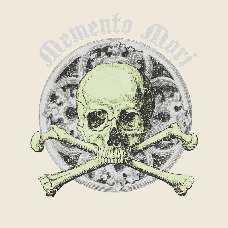 Skull Totenkopf gothic Memento-Mori Schädel