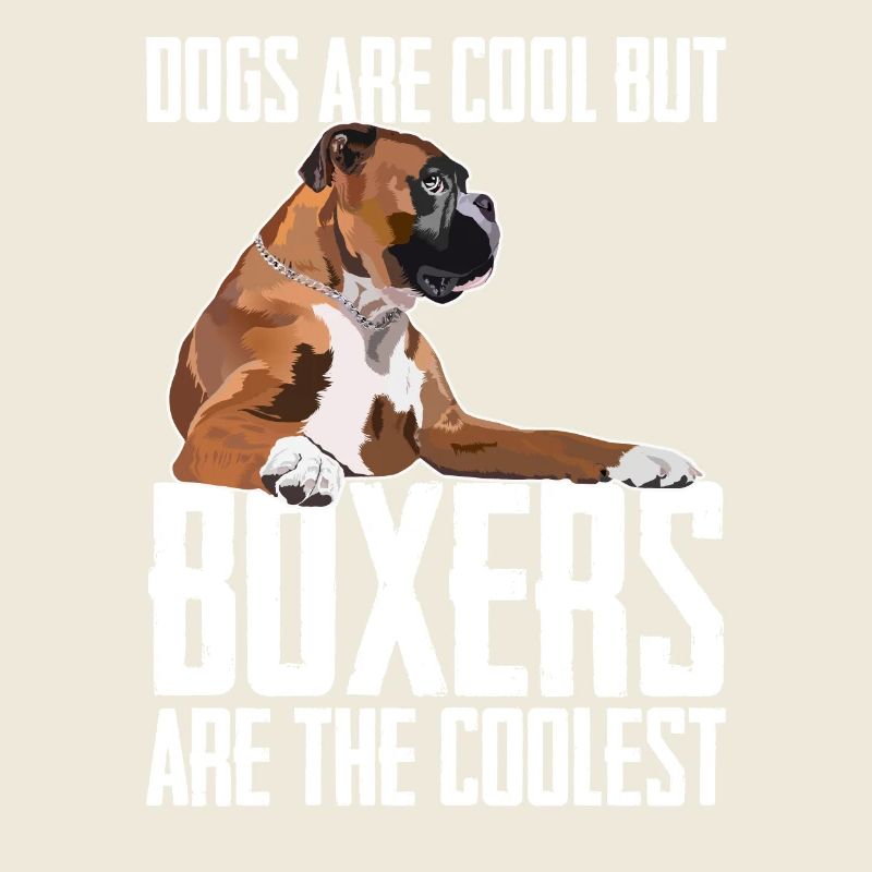 Les chiens boxers sont cool, mais les boxers sont les plus cool