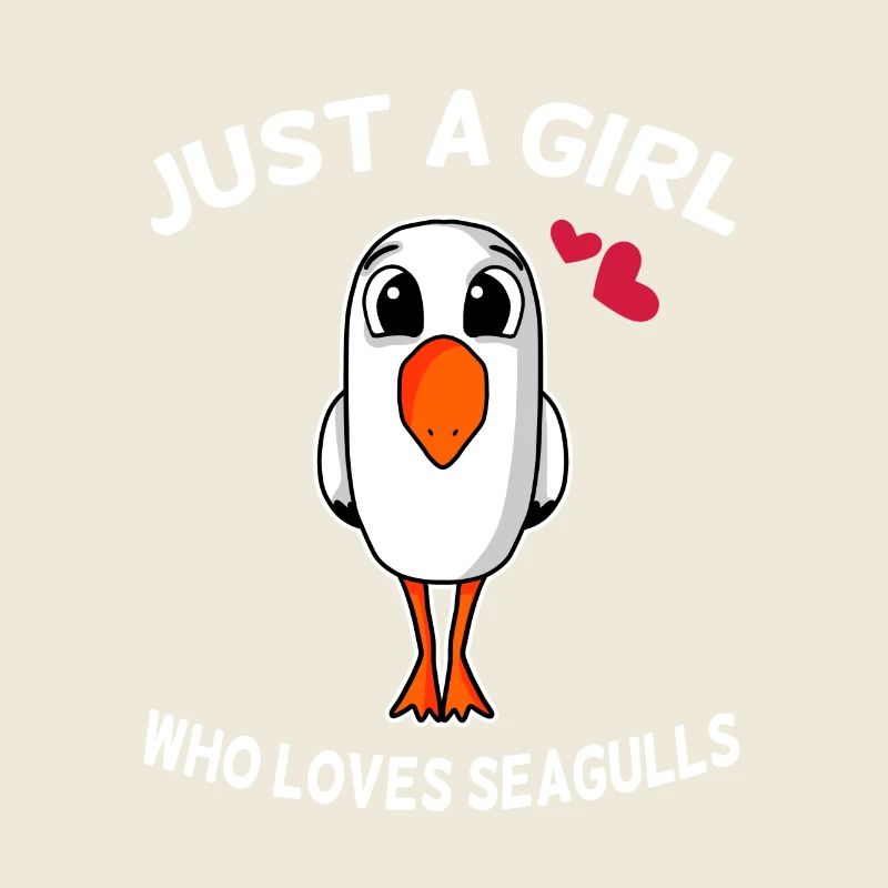 Mouette Amour fille