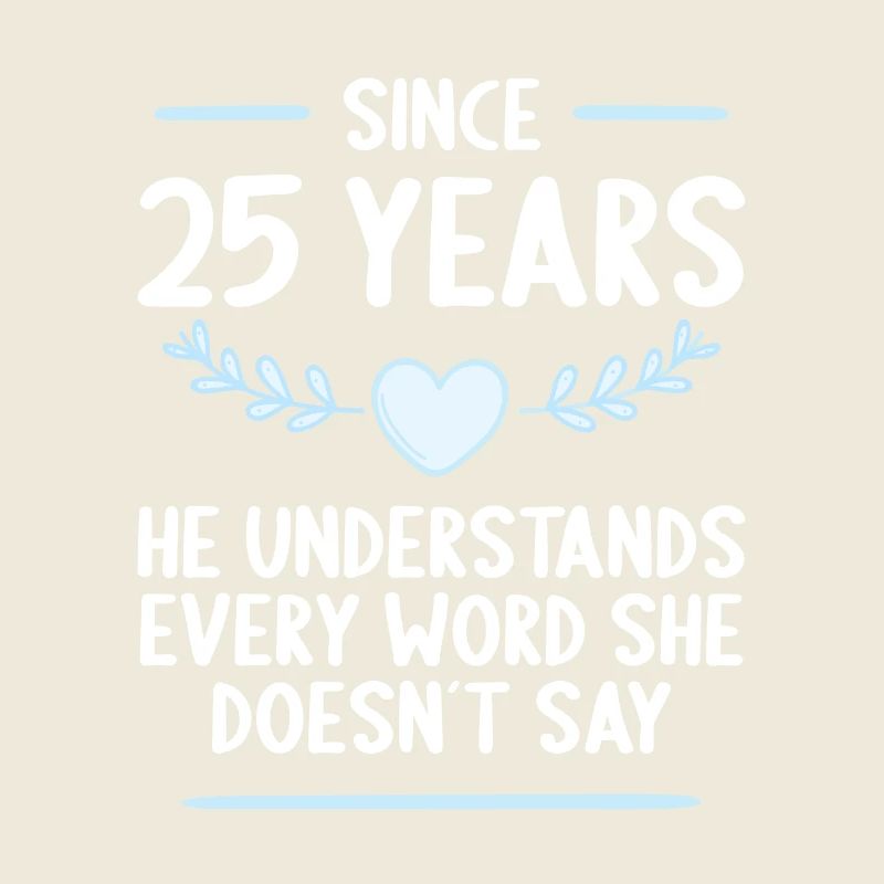 25 years married 25th wedding anniversary