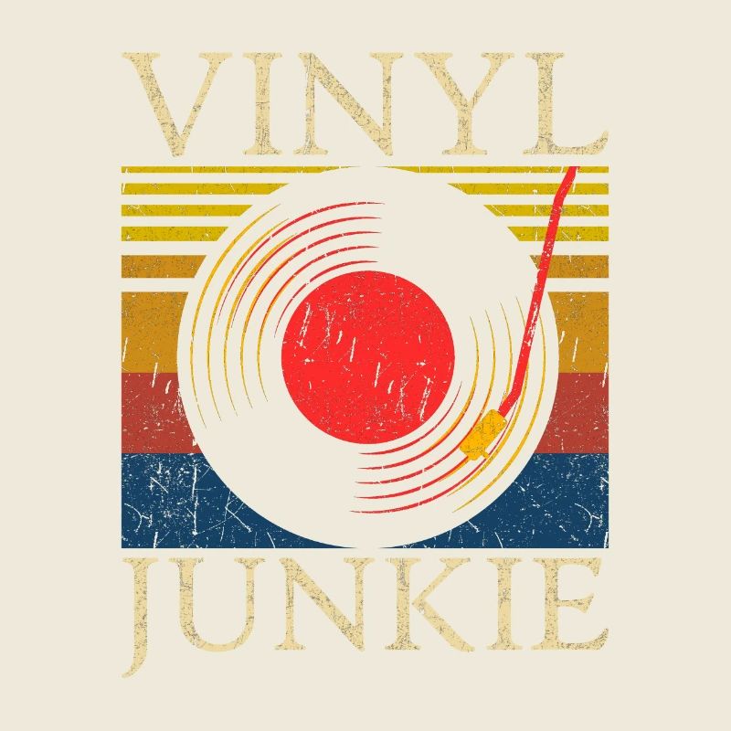 Collectionneur de disques Vinyl Junkie