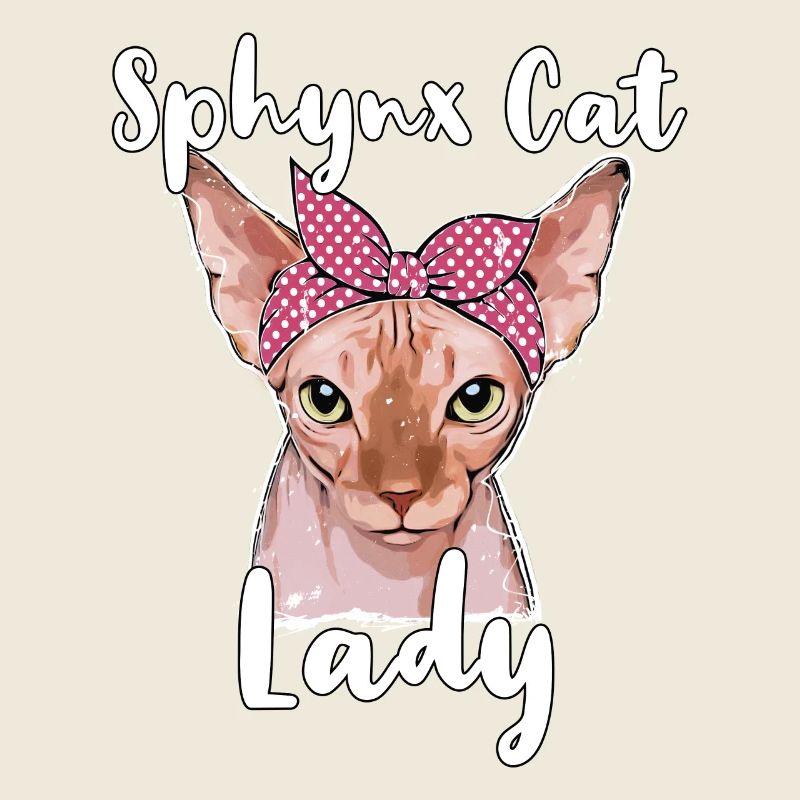 Sphynx Cat Lady Sphynx Cat