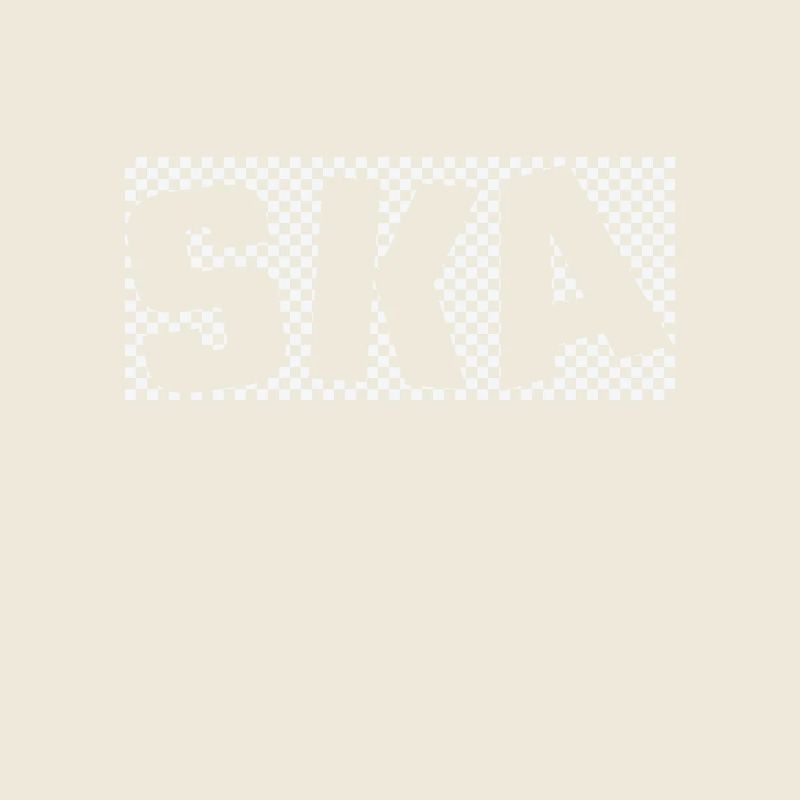 Ska Pattern Old School Jazz Music Style