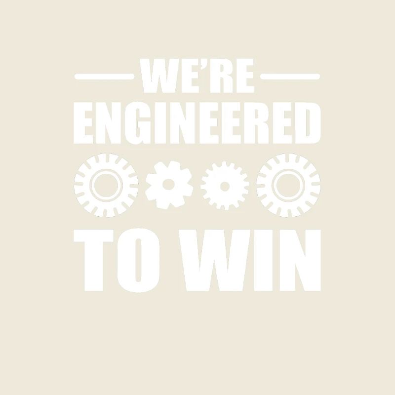 Nous sommes conçus pour gagner le robot de l’équipe de robotique