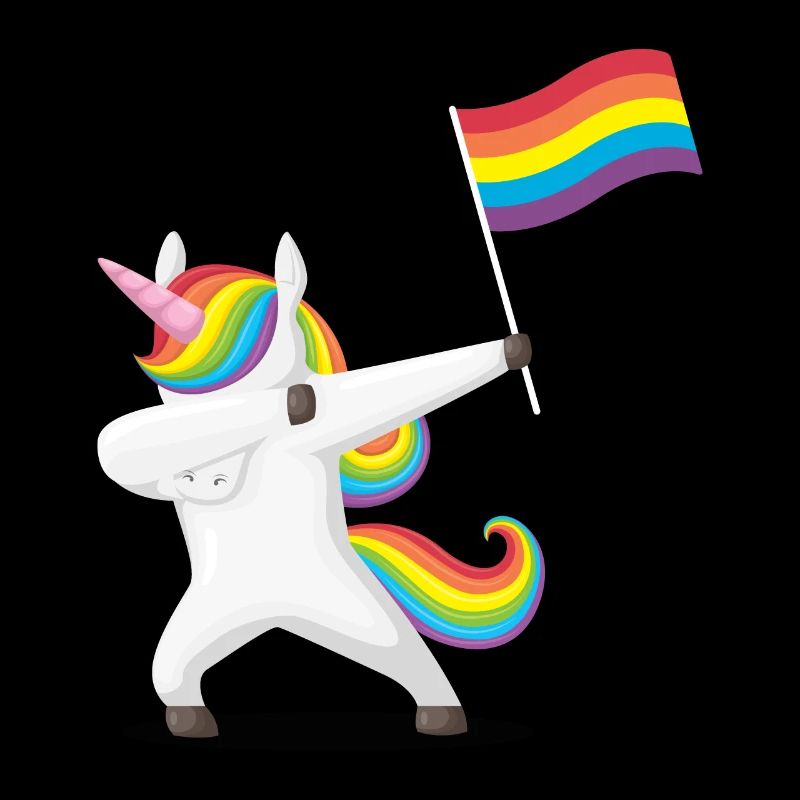 Dabbing Unicorn | Pride & Fun