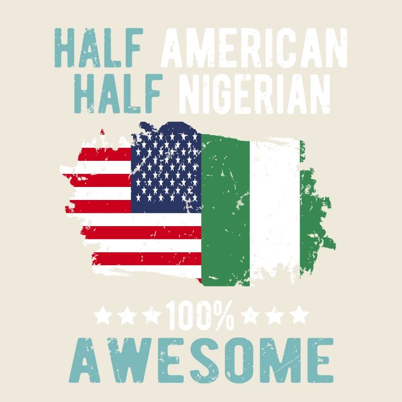 Halb Amerikaner Halb Nigerianer