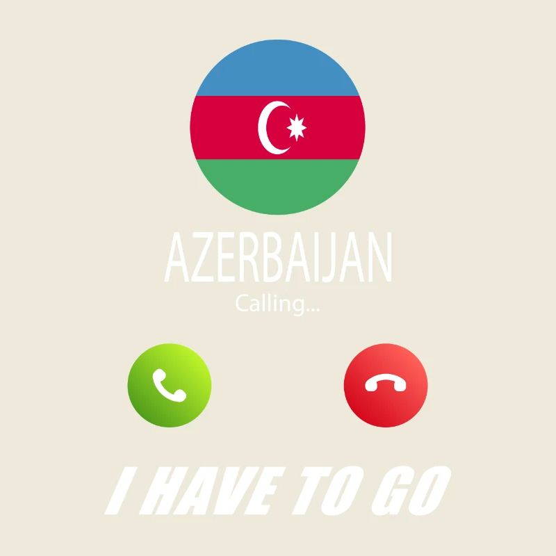 Azerbaijan ruft an Lusiger Flaggen Spruch