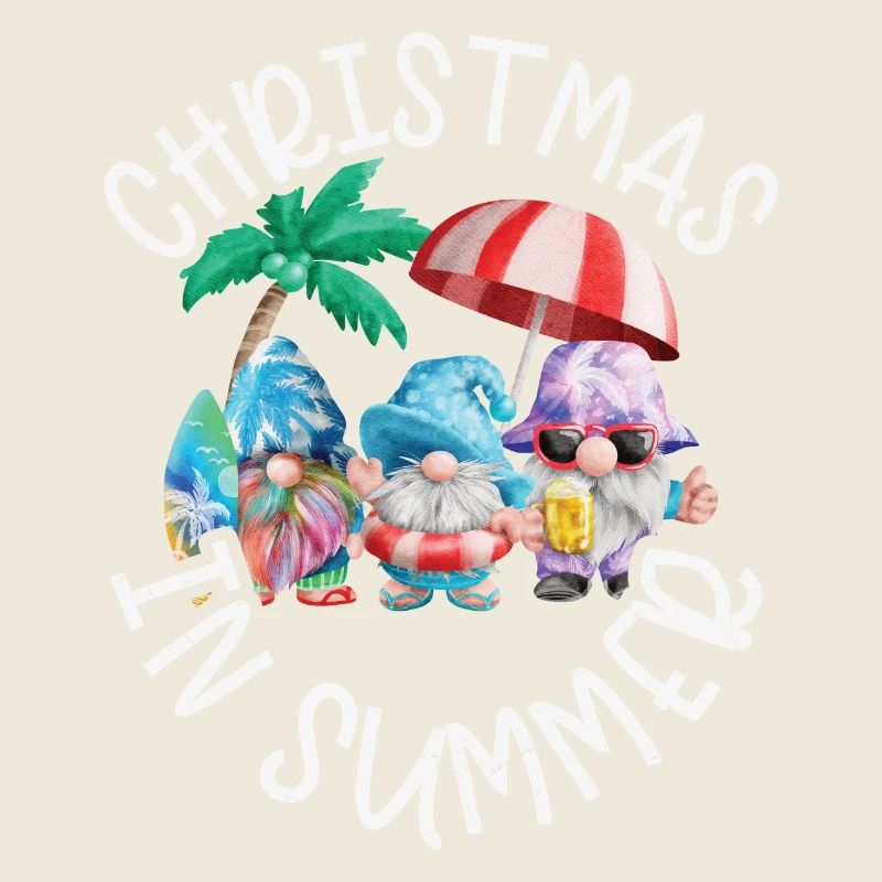 Wichtel Weihnachten Im Sommer Tropisch