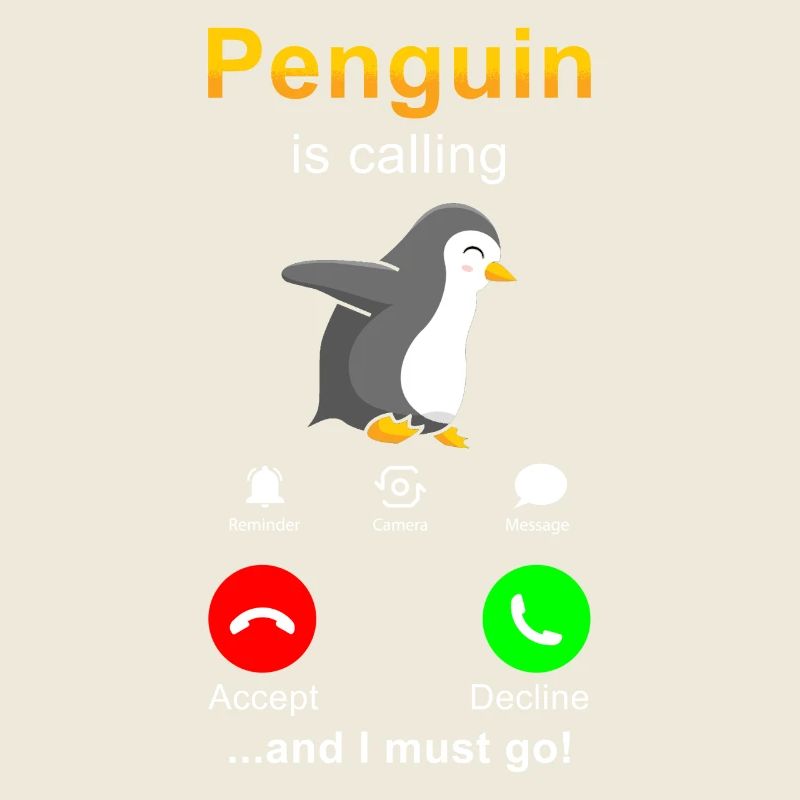 Pinguin is calling