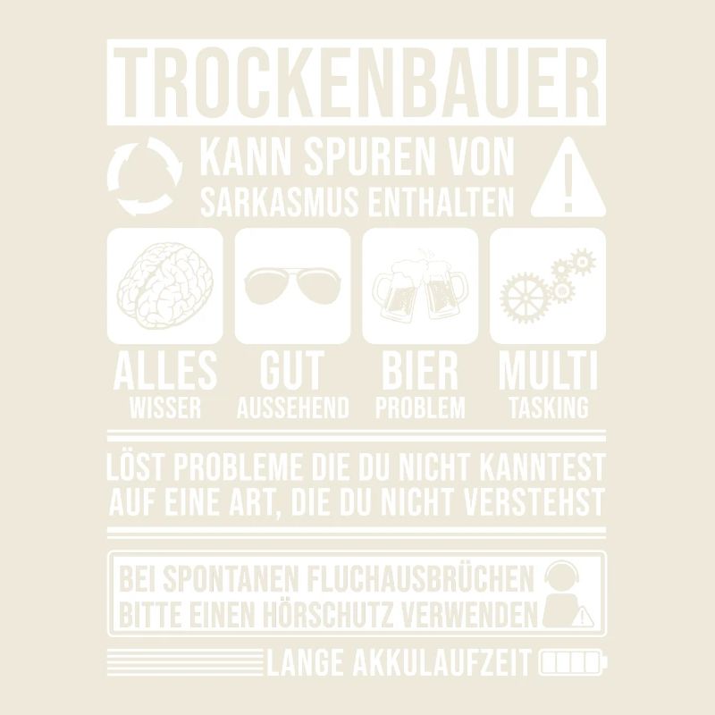 Trockenbauer Sprüche Trockenbauer