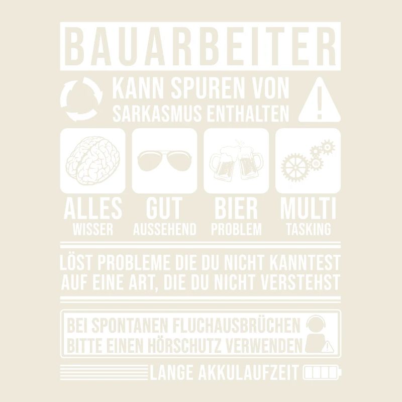 Bauarbeiter Baustelle
