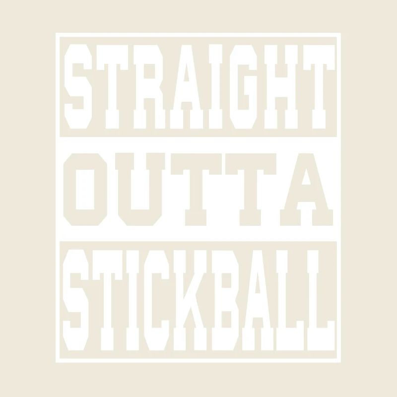 Stickball disant drôle
