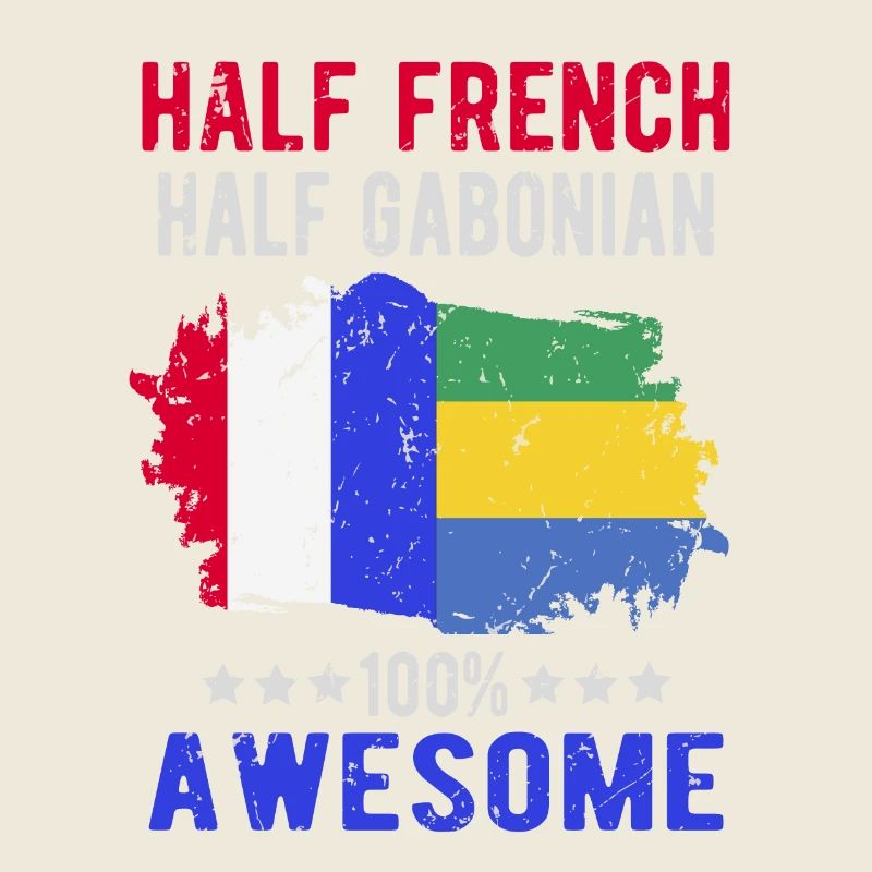 Half French Half Gabonese