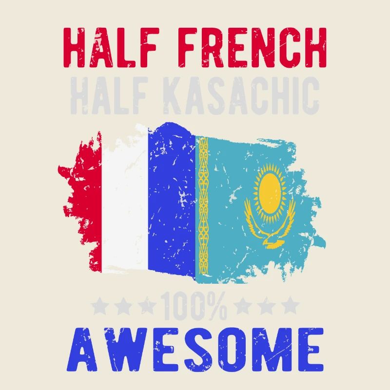Moitié Français moitié kazakh