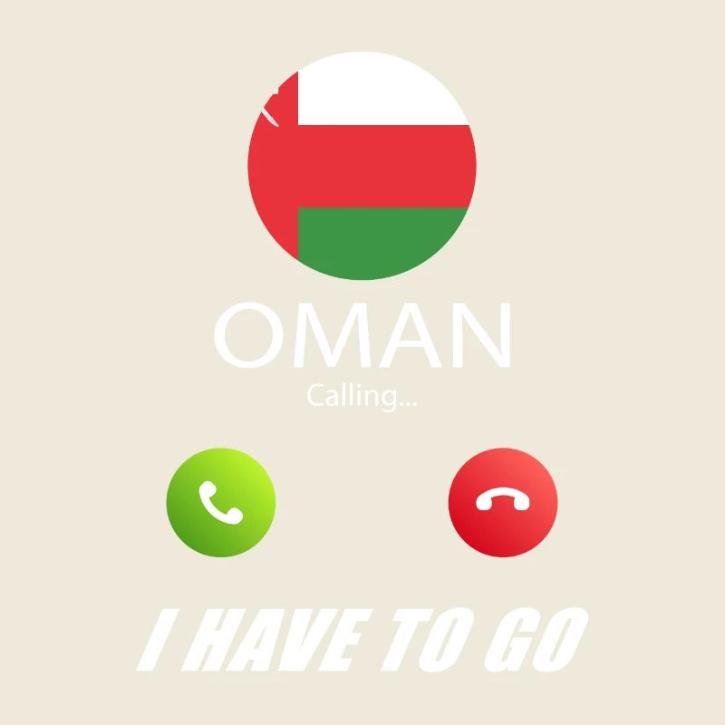 Oman ruft an Lusiger Flaggen Spruch
