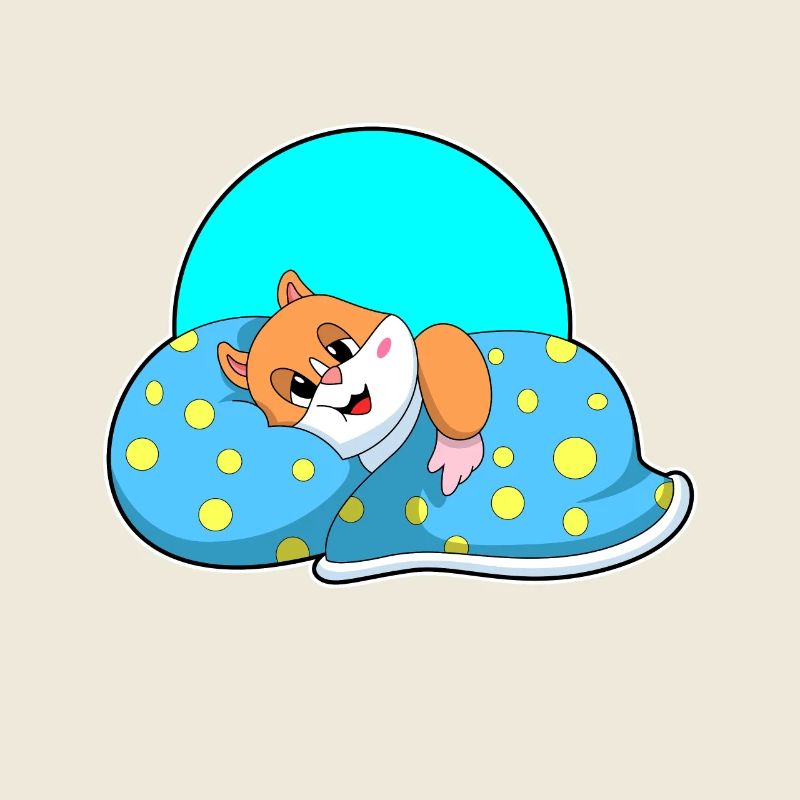 Hamster Schlafen Decke