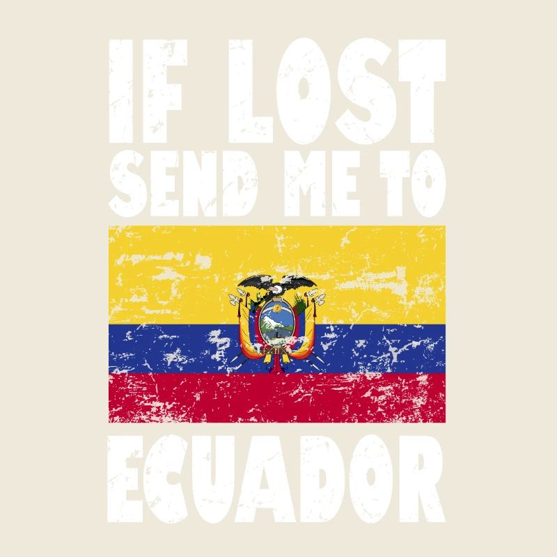 Ecuador Flagge Spruch