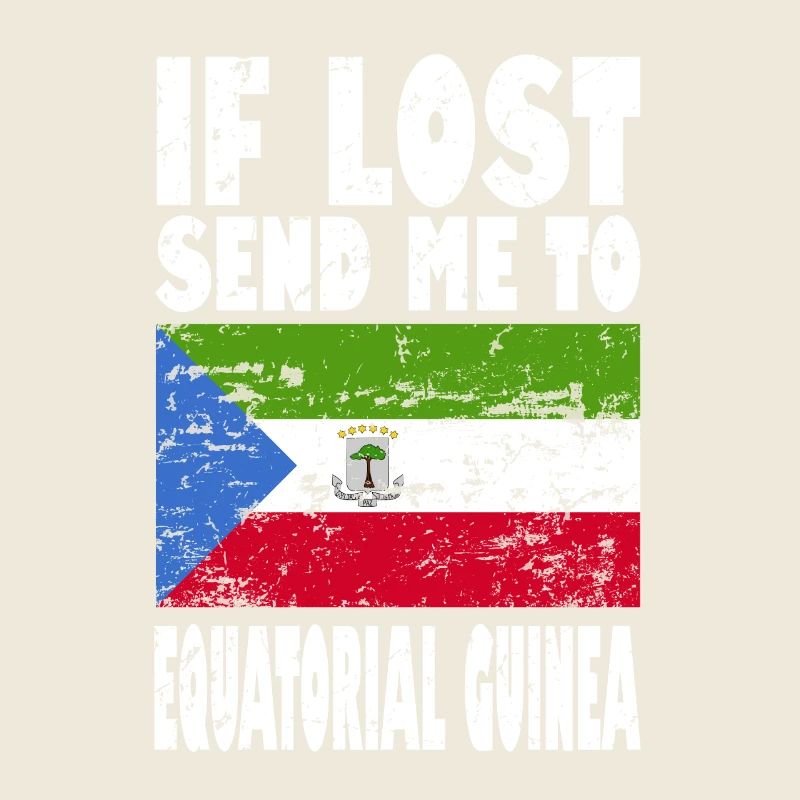 Äquatorialguinea Flagge Spruch
