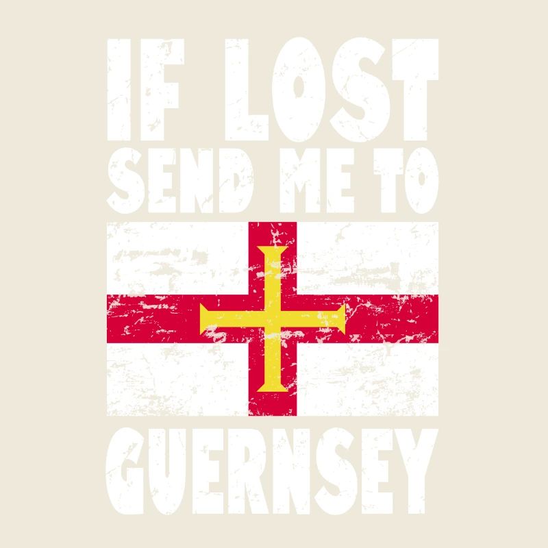Guernsey Flagge Spruch