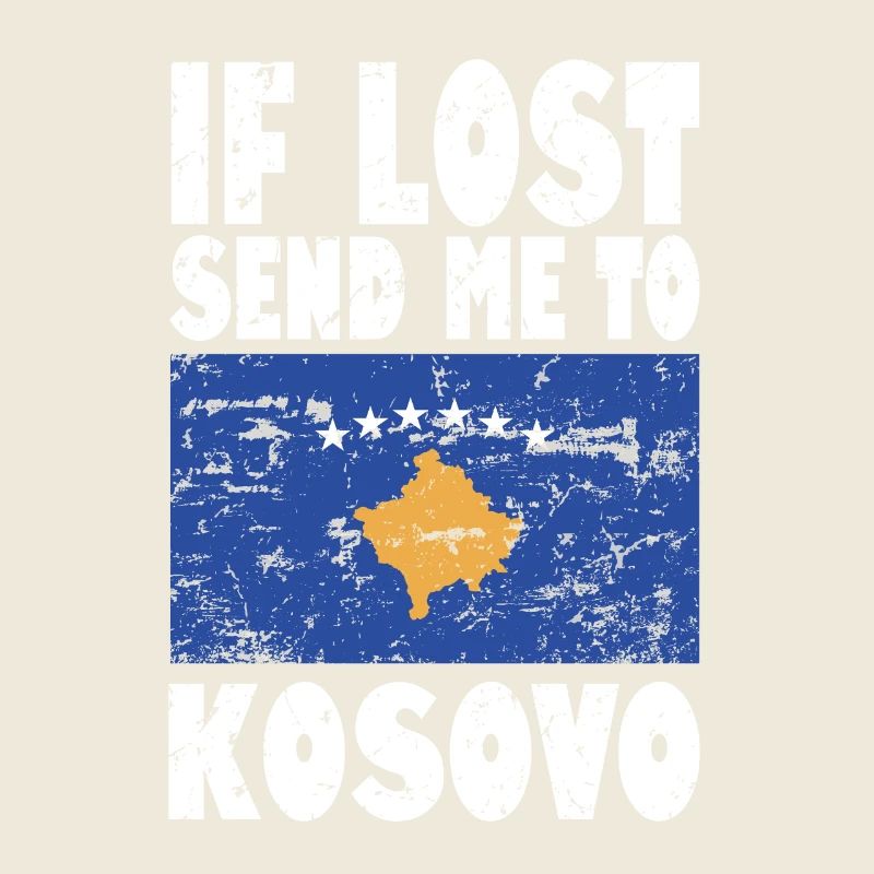Slogan du drapeau du Kosovo