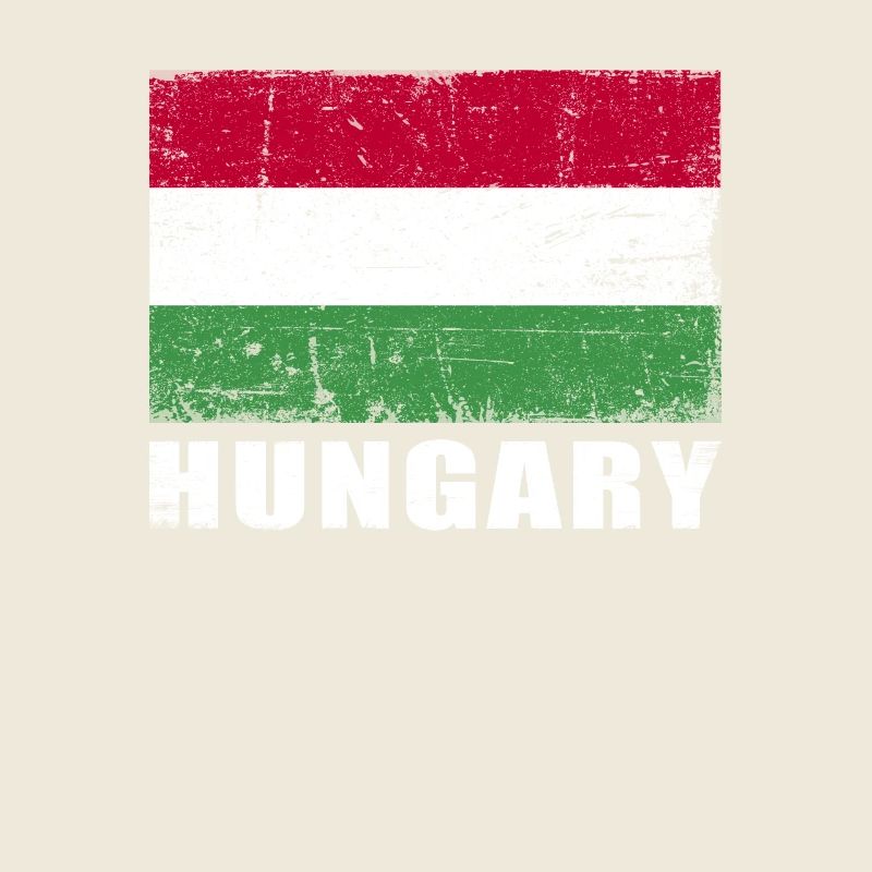 Hongrie Drapeau Grunge Hongrie Drapeau