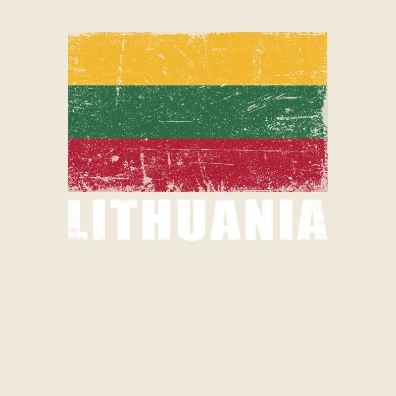 Lithuania Flag Grunge Lithuania Flag