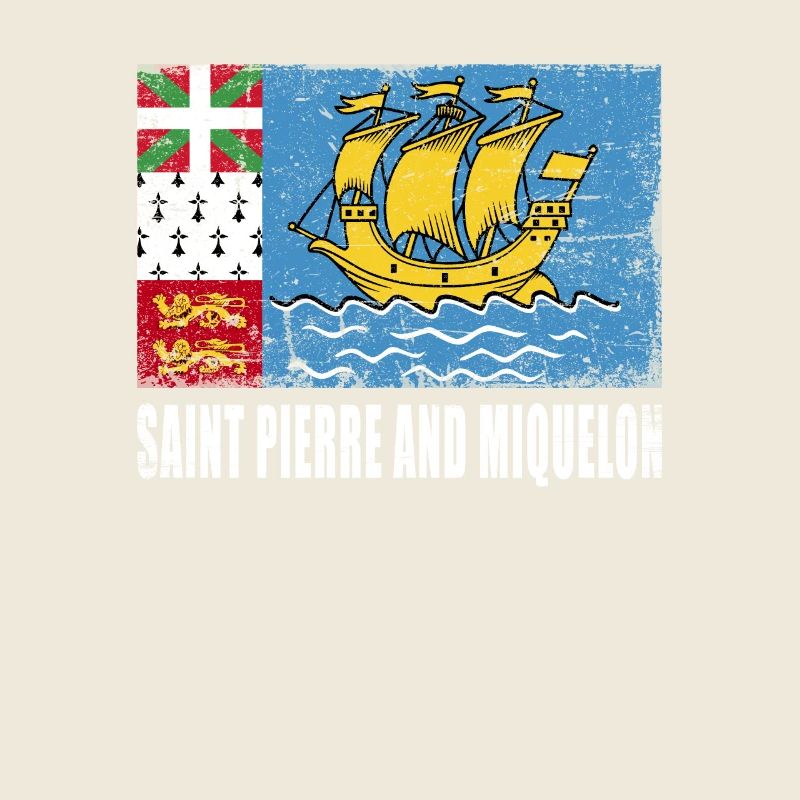 Saint Pierre and Miquelon flag
